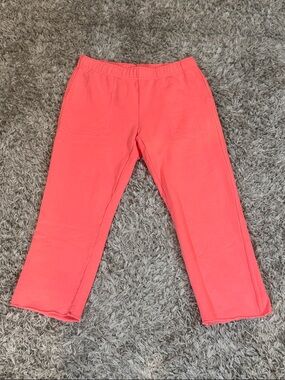aerie Coral Pull-On Joggers